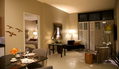 Cozy interior of a living space in a senior facility