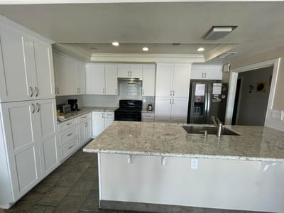 Modern kitchen in a senior care facility