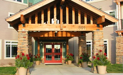 Entrance of Auburn Homes and Services Waconia facility