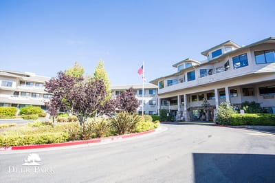 Exterior view of Deer Park Retirement Community