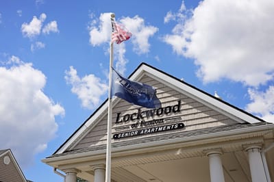 Exterior view of Lockwood Senior Apartments building