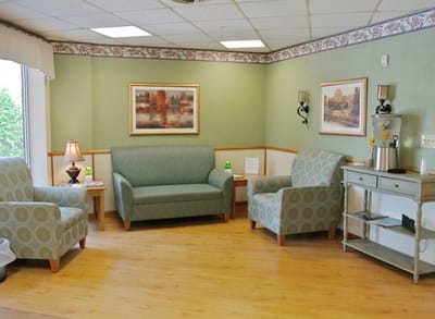 Cozy common area with comfortable seating