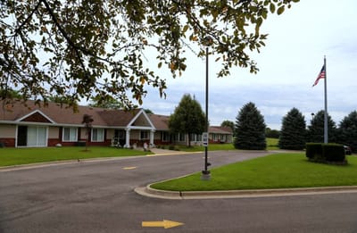 Exterior view of the Regency Retirement Residence building
