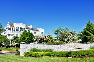 Exterior view of StoneRidge Senior Living facility