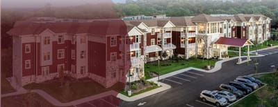 Exterior view of Fieldstone at Chester Springs