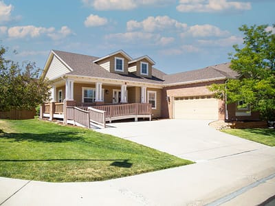 Exterior view of the assisted living facility