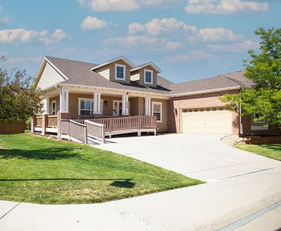 Exterior view of a residential facility