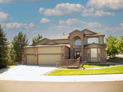 Exterior view of a residential building.