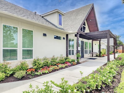 Exterior view of the SilverCrest Assisted Living facility