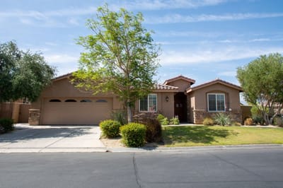 Exterior view of a residential building.
