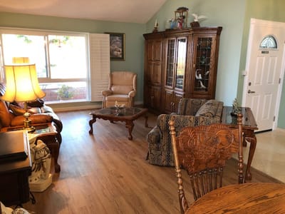 Cozy living area with comfortable seating.