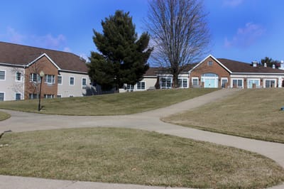Exterior view of St Joseph Home for the Elderly