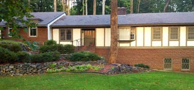 Exterior view of a single-story building
