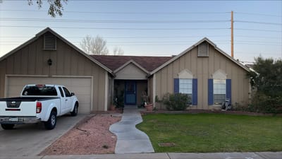 Exterior view of a residential care home