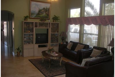 Cozy common area with seating and decor