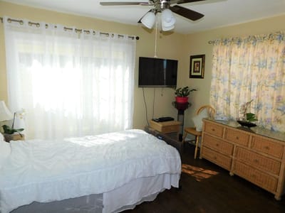 Cozy private resident room with natural light