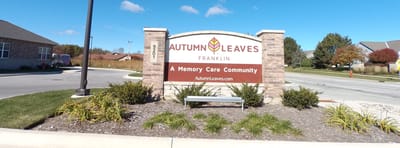 Exterior sign of Autumn Leaves Franklin facility