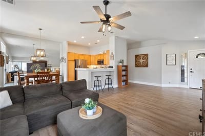 Bright interior of a living area in a facility