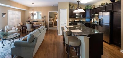 Interior view of a well-furnished living space