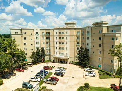 Exterior view of Pegasus Landing of Tanglewood building