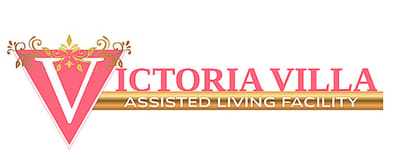 Victoria Villa logo with elegant design
