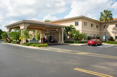 Exterior view of the Life Care Center at Inverrary