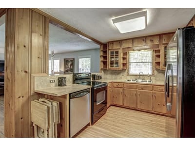 Well-equipped kitchen in a residential setting