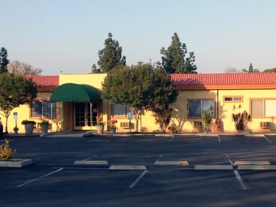 Exterior view of CalOaks Senior Living facility