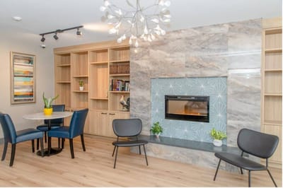 Interior common area featuring a modern design