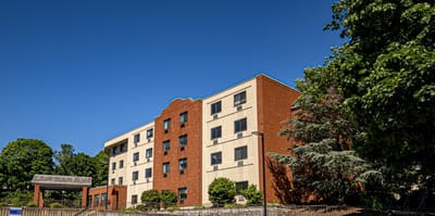 Exterior view of the Highlands on the East Side building
