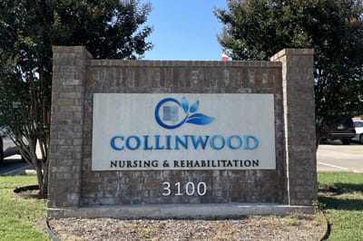 Exterior sign of Collinwood Nursing & Rehabilitation