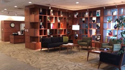 Interior common area with seating and decor