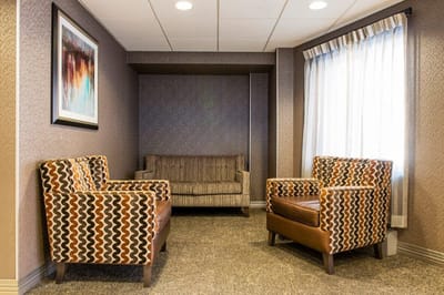 Interior common area with seating