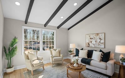Bright and inviting living room with comfortable seating