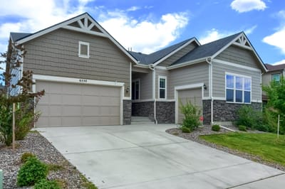 Exterior view of a single-story assisted living residence