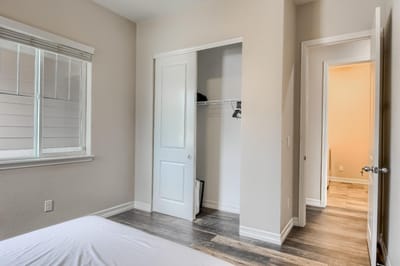 Interior view of a private resident room