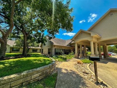 Front entrance of Brodie Ranch Nursing and Rehabilitation Center