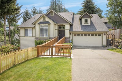 Exterior view of a welcoming adult home