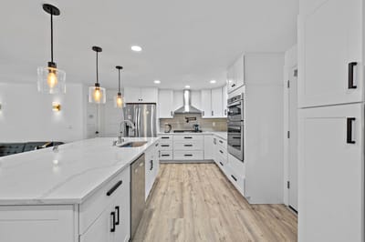 Modern kitchen in a senior living facility