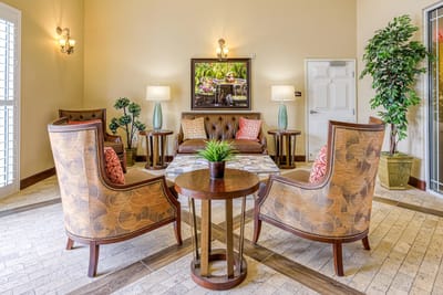Cozy common area with comfortable seating