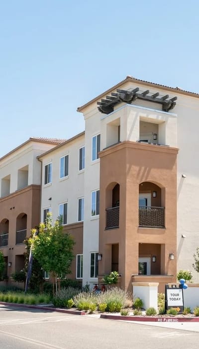 Exterior view of the Maravillosa senior living facility