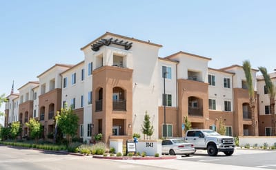 Exterior view of the Maravillosa Senior Living building