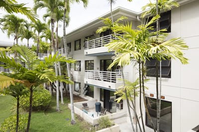 Exterior view of the Lani Huli Elderly Apartments