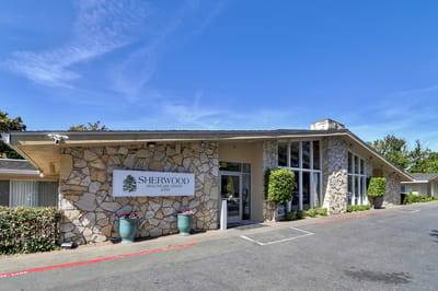 Building exterior of Sherwood Healthcare Center