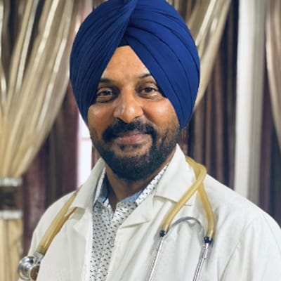 Healthcare professional in a medical setting