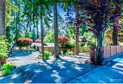 Scenic view of the facility's outdoor space with trees