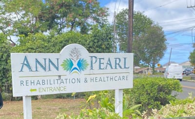 Sign of Ann Pearl Rehabilitation & Healthcare facility