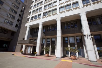 Building entrance of The Sequoias San Francisco