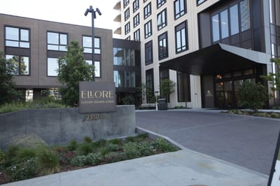 Front entrance of Ellore Senior Living facility