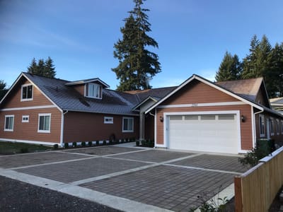 Exterior view of a senior living facility